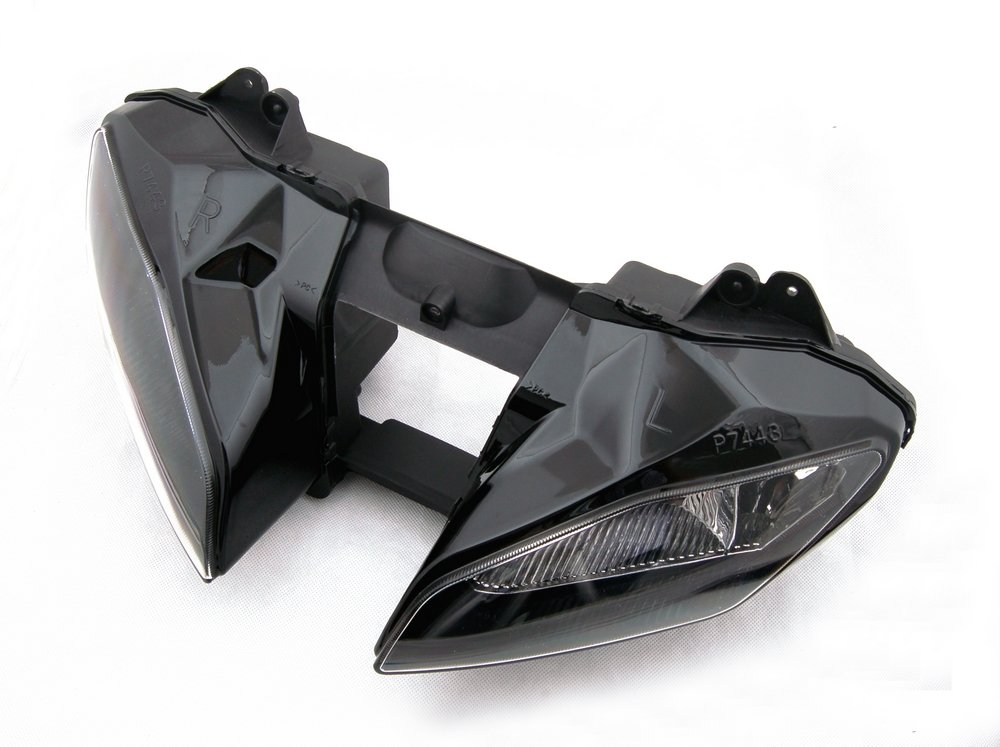 Topteng Front Headlight Grille Headlamp Protector passend für Yamaha YZF R6 600 2008-2016 von Topteng