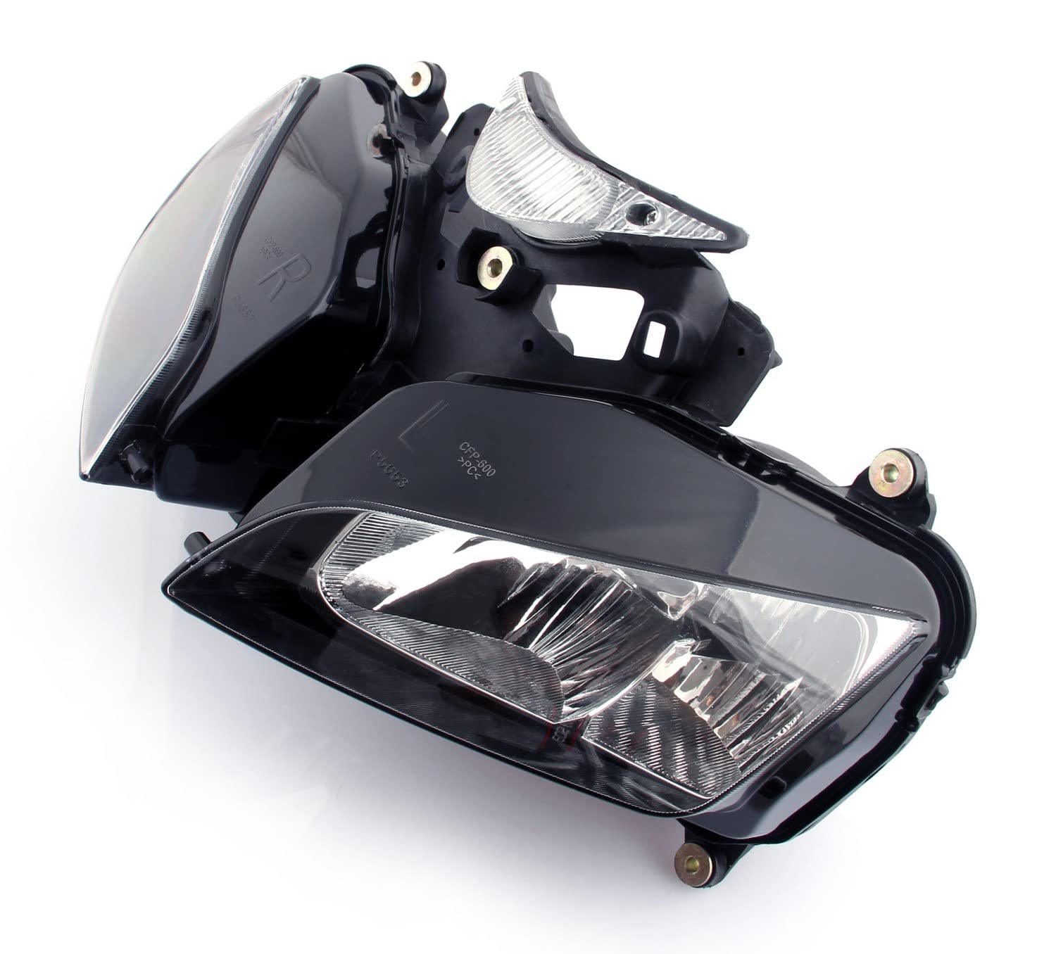 Topteng Front Headlight Head Lamp Assembly Replacement passend für Honda CBR1000RR 2004-2007 von Topteng