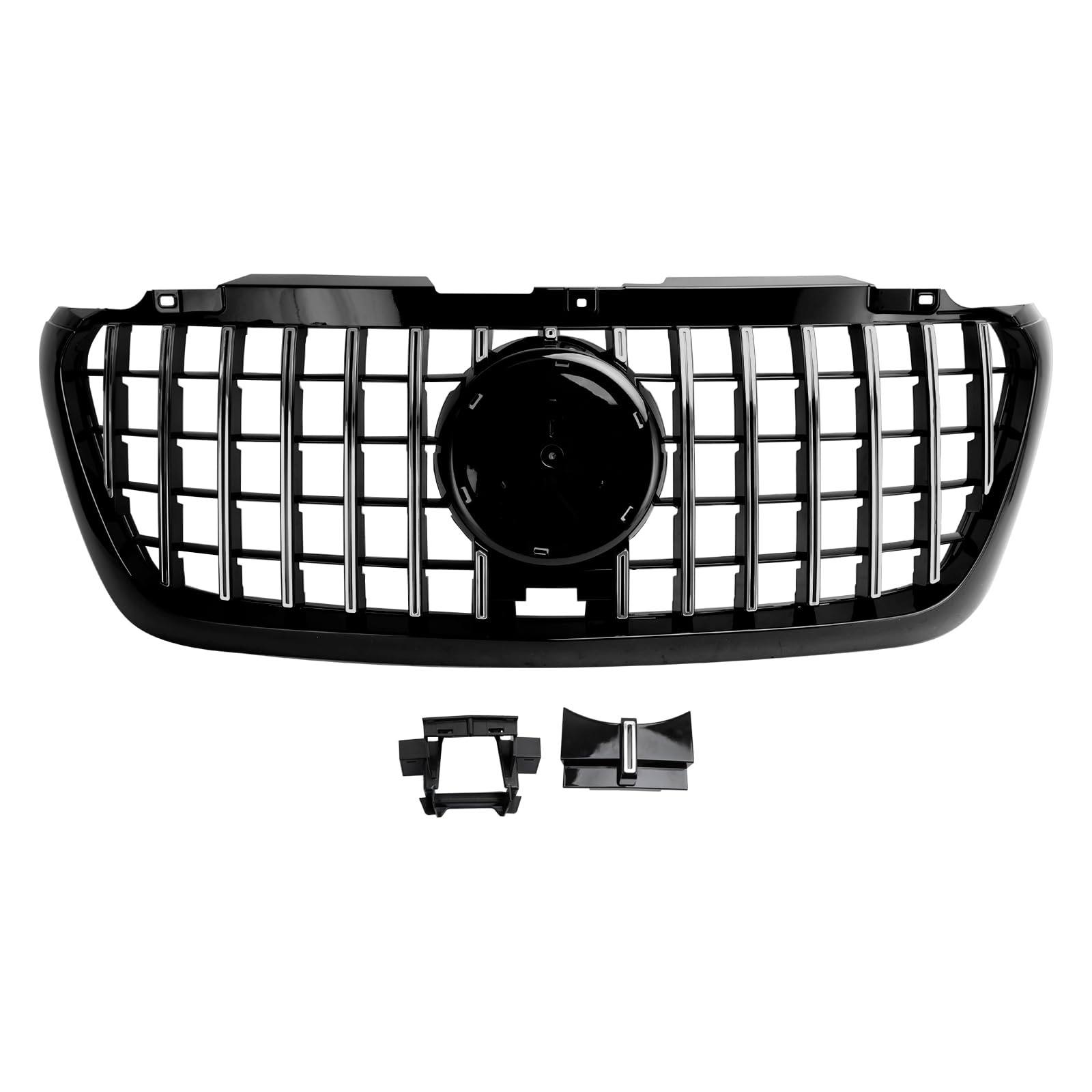 Topteng Frontstoßstangen-Grill, passend für Mercedes Sprinter W907 W910 2018-2023 von Topteng