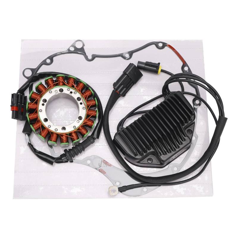 Topteng Generator Stator Regulator Rectifier & Gasket passend für VRSC VRSCA V-Rod 2004-2007 von Topteng