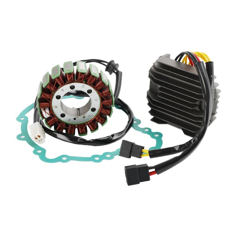 Topteng Generator Stator Regulator & Gasket passend für Tiger 955 i Sprint, ST, RS,955 2001-2006 von Topteng