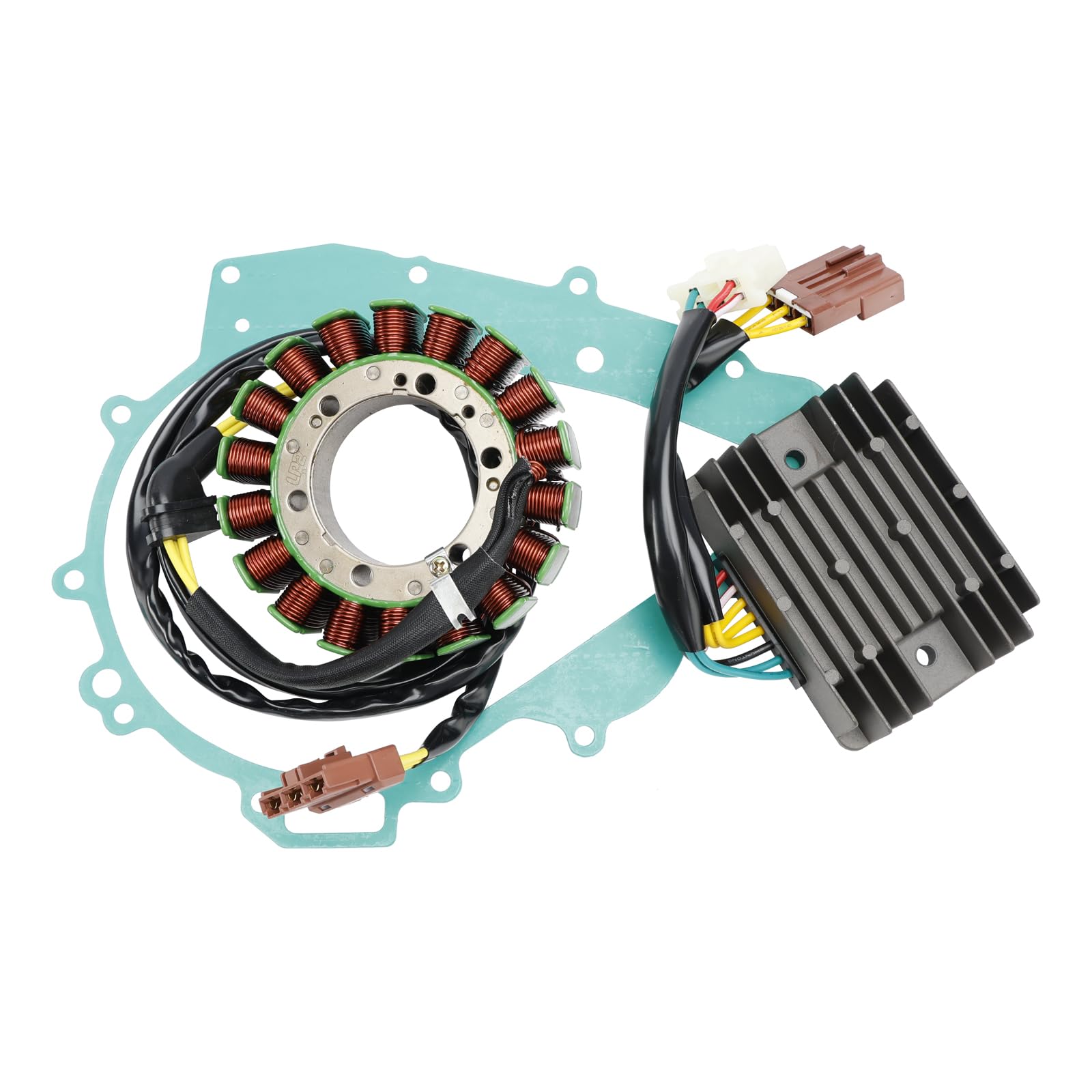 Topteng Generator Stator Voltage Regulator and Gasket passend für Aprilia RSV1000R 2004-2008 von Topteng