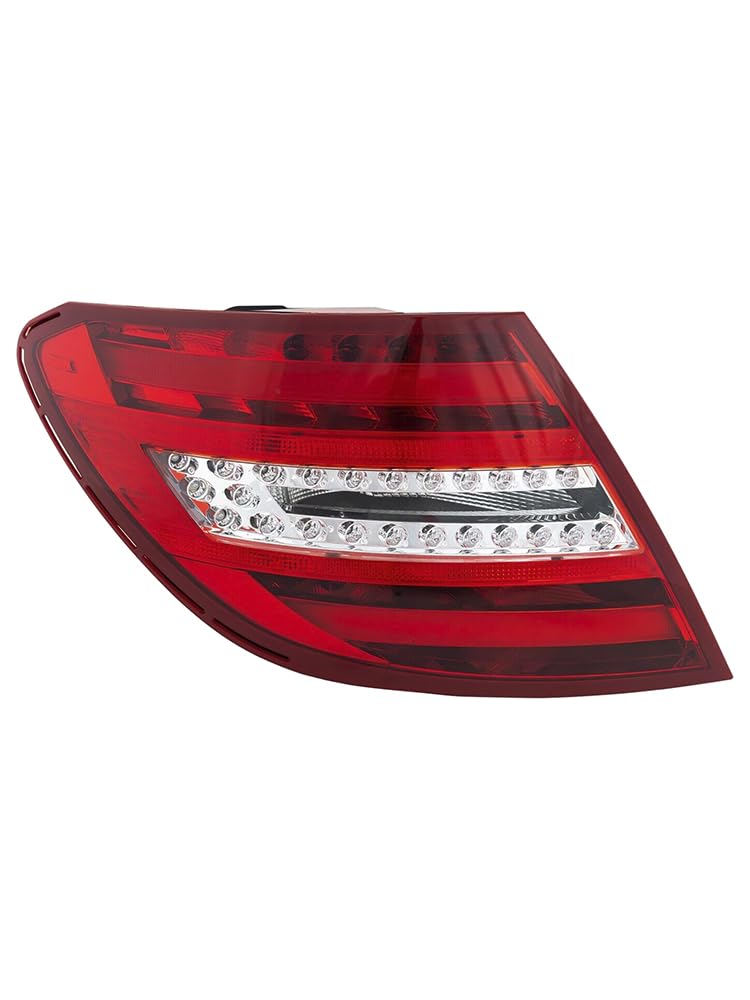 Topteng Left Tail Light Rear Lamp passend für Mercedes Benz W204 C250 C300 C350 C63 2011-2014 von Topteng