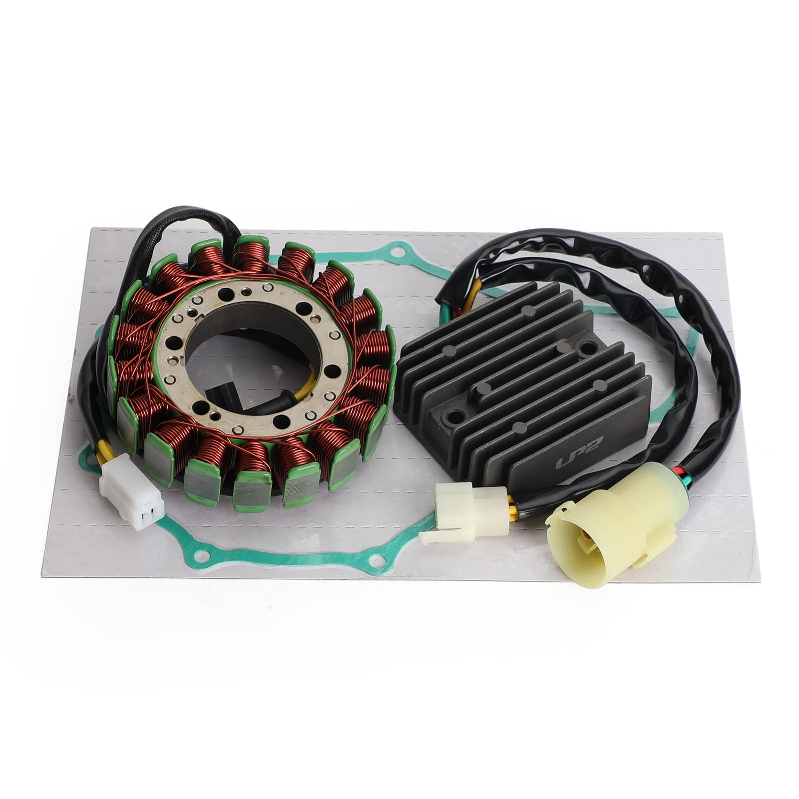 Topteng Magneto Stator+Voltage Rectifier+Gasket passend für Honda XRV750 Africa Twin 1990 1991 von Topteng