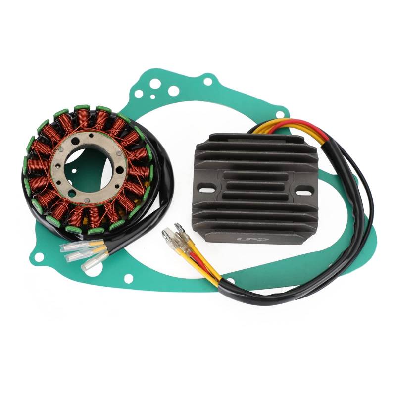 Topteng Magnetspule Stator+Spannungsregler+Dichtung passend für Suzuki GS 450 L S E/GSX 400 E 1980-1988 von Topteng