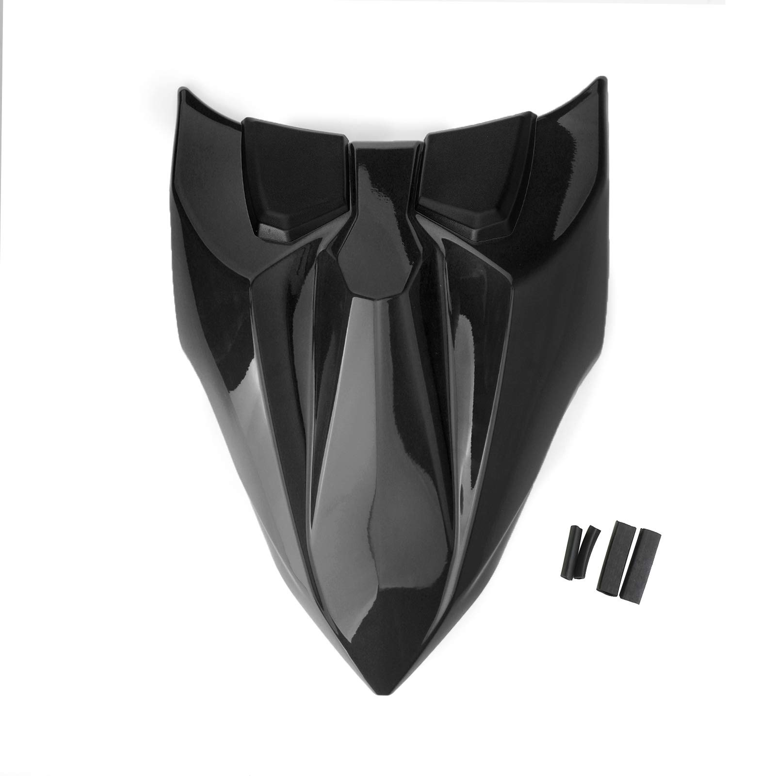 Topteng Motorcycle Rear Seat Fairing Cover Cowl passend für Kawasaki Z650 Ninja 650 17-23 Black von Topteng