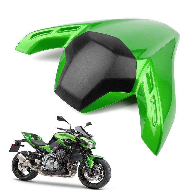 Topteng Motorrad Hinten Sozius-Sitz, Motorrad Fondpassagier Soziusabdeckung ABS Pad Motor Verkleidung Heckabdeckung für Ka-wasaki Z900 Z ABS 2017-2019 von Topteng