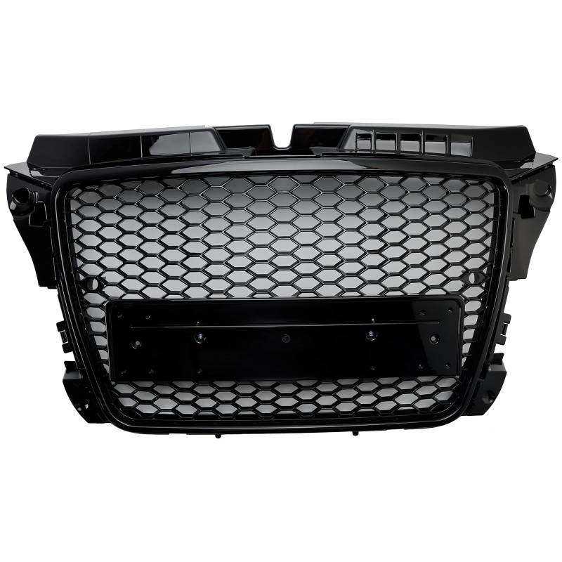 Topteng RS3 Style Honeycomb Front Bumper Grille Grill passend für Audi A3 8P 2008-2013 von Topteng