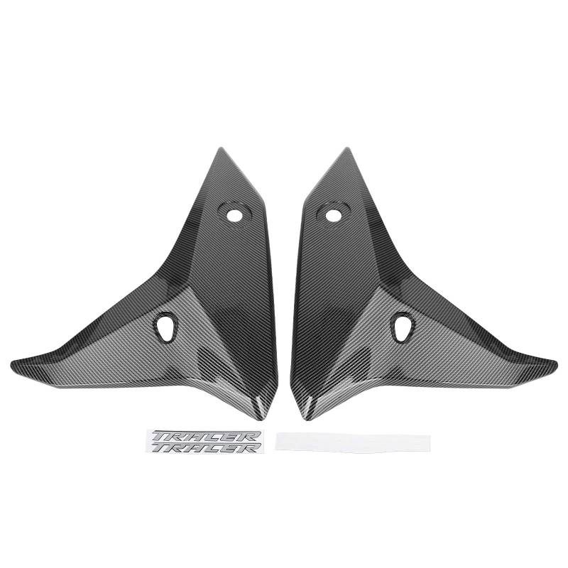 Topteng Radiator Side Cover Fairing Panels passend für Yamaha Tracer 900 GT 2018-2020 Carbon von Topteng