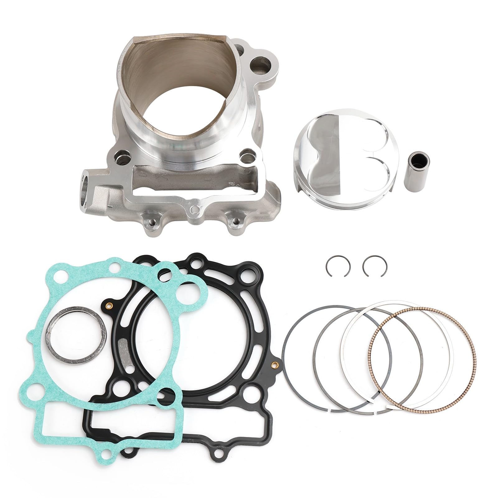 Topteng STD 77mm Cylinder Jug Piston Gasket Kit passend für Kawasaki KX 250 F KX250F 2009-2016 von Topteng