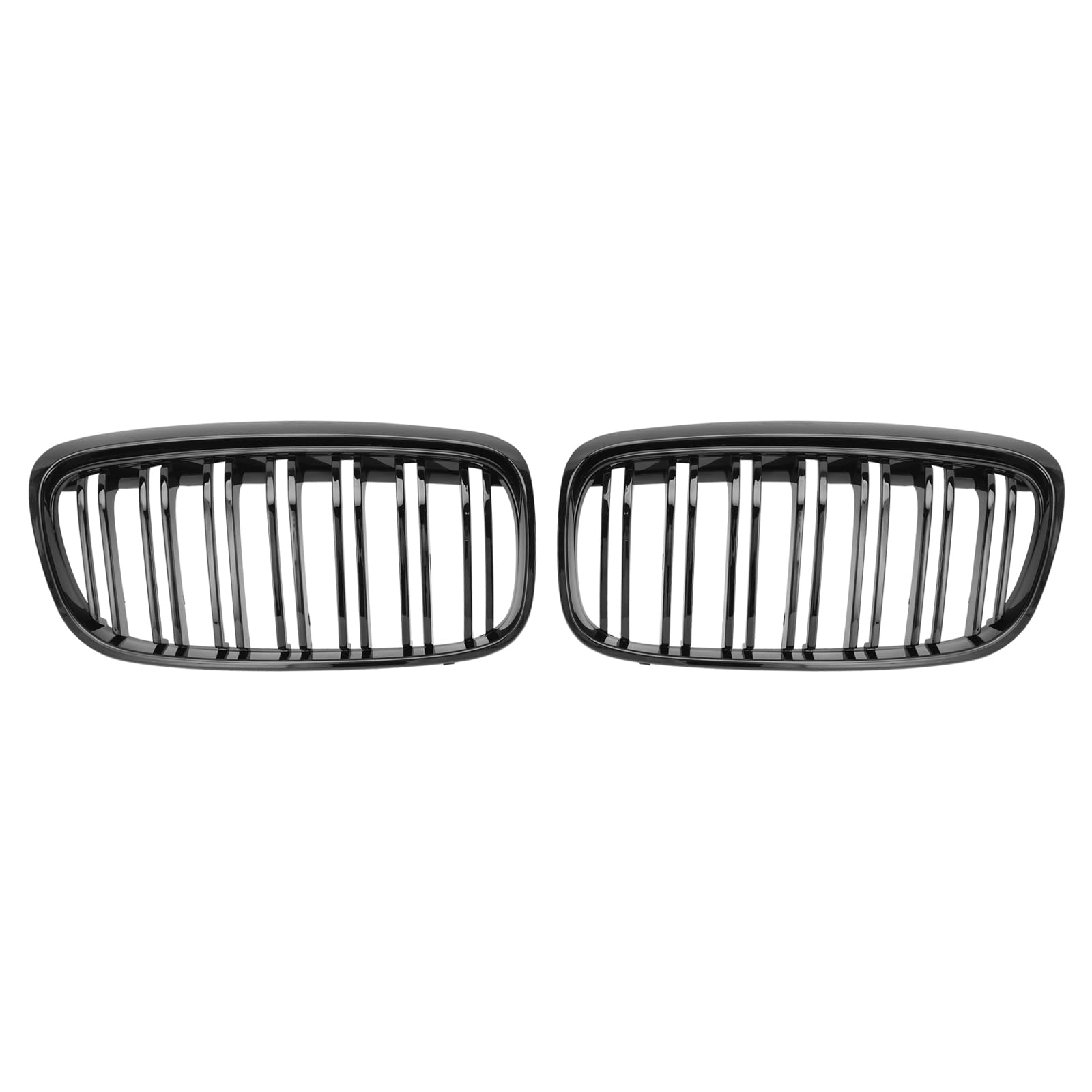 Topteng Schwarz glänzender Frontgrill Kühlergrill passend für BMW 2er Gran Tourer F45 F46 2015-2018 von Topteng