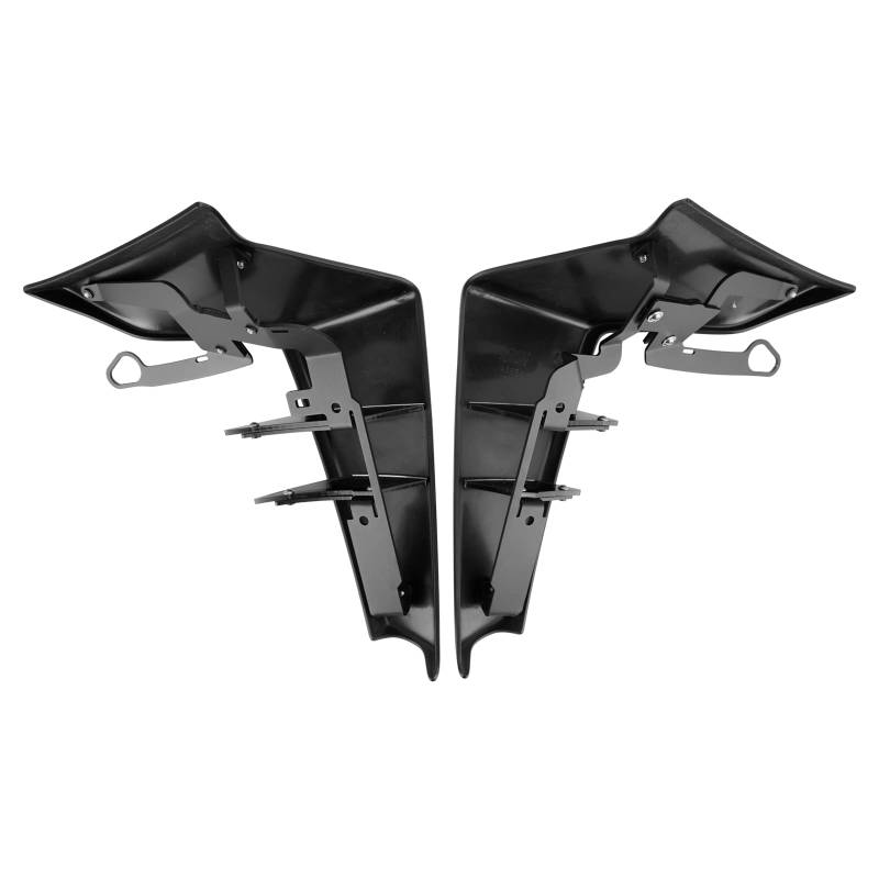 Topteng Side Spoilers Aerodynamic Wing Deflector passend für Yamaha MT-09 SP FZ09 2021-2022 Black von Topteng