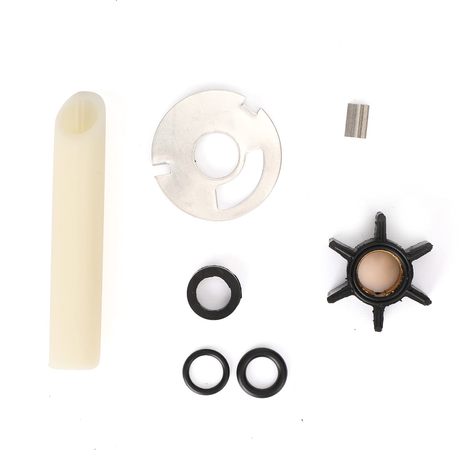 Topteng Wasserpumpen-Impeller-Kit passend für MER-CURY Mariner 4/4.5/7.5/9.8 PS - 47-89981Q1 von Topteng