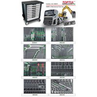 Werkzeugwagen mit Zubehör TOPTUL GE-44803 von Toptul