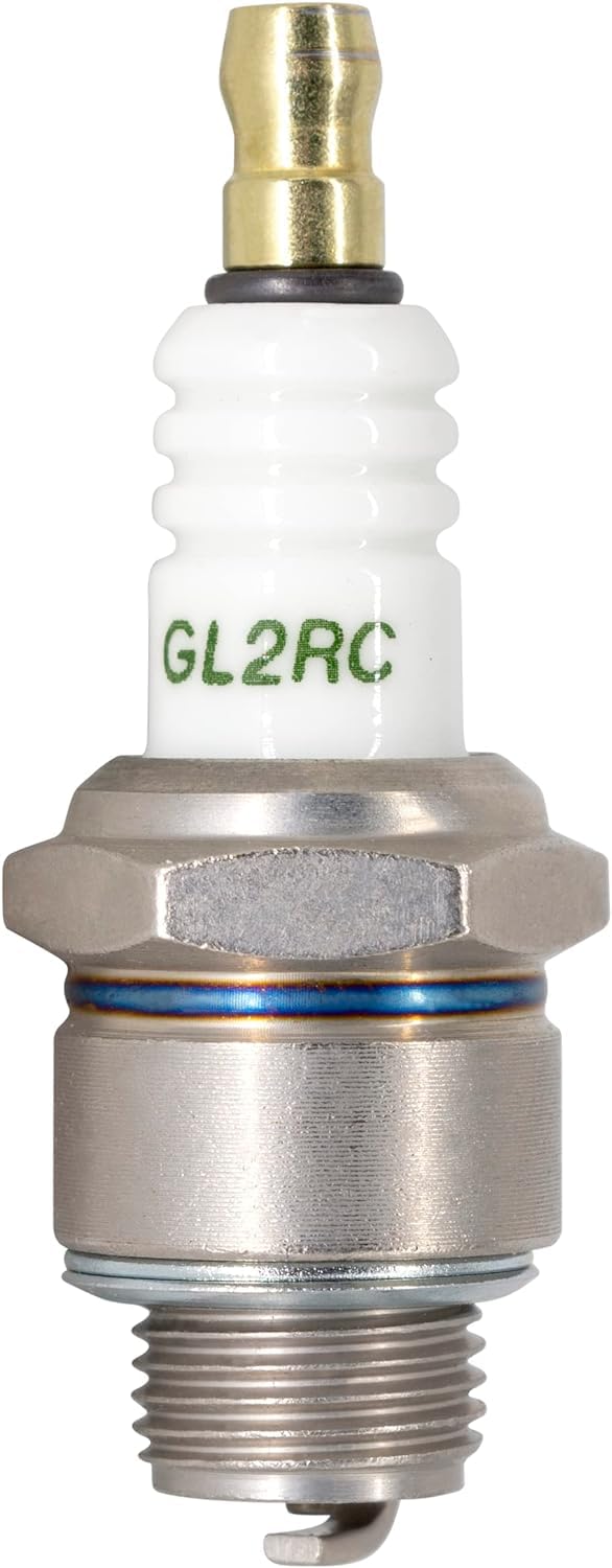 TORCH GL2RC Zündkerze Ersetze für NGK 5798/BR2-LM Zündkerze, für CHAMPION RJ19LM/T10, QJ19LM, RJ19LMC Zündkerze; für BRISK JR19; für DENSO W9LMRUS, OEM von Torch