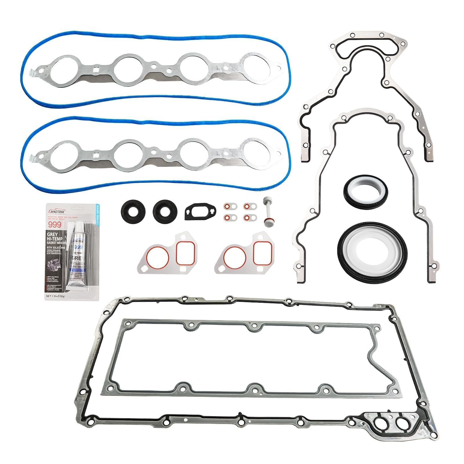 Torchbeam Kopfdichtungssatz BTR73450 passend für Express 3500, Sierra 1500/2500/2500 HD, Silverado 1500/2500/2500 HD, Silverado 3500/3500 HD, Suburban 2500, Motorzylinderkopfdichtungssatz von Torchbeam