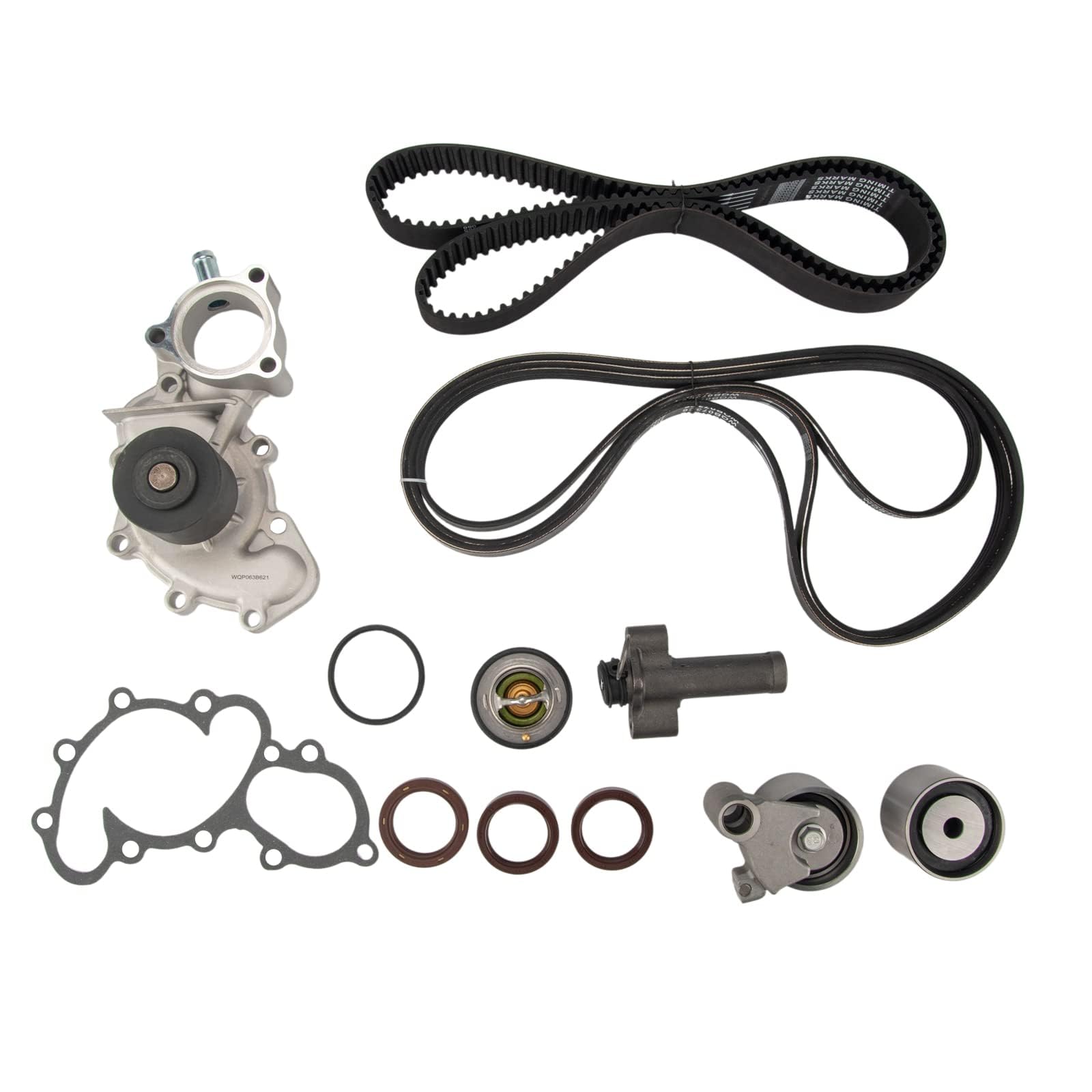 Torchbeam Zahnriemensatz kompatibel mit Tun-dra 2000-2004 3.4L, 1995-1998 T100 3.4L, 1995-2004 Tacoma 3.4L, 1996-2000 4Runner 3.4L, 1996-1997 2001-2002 4Runner von Torchbeam