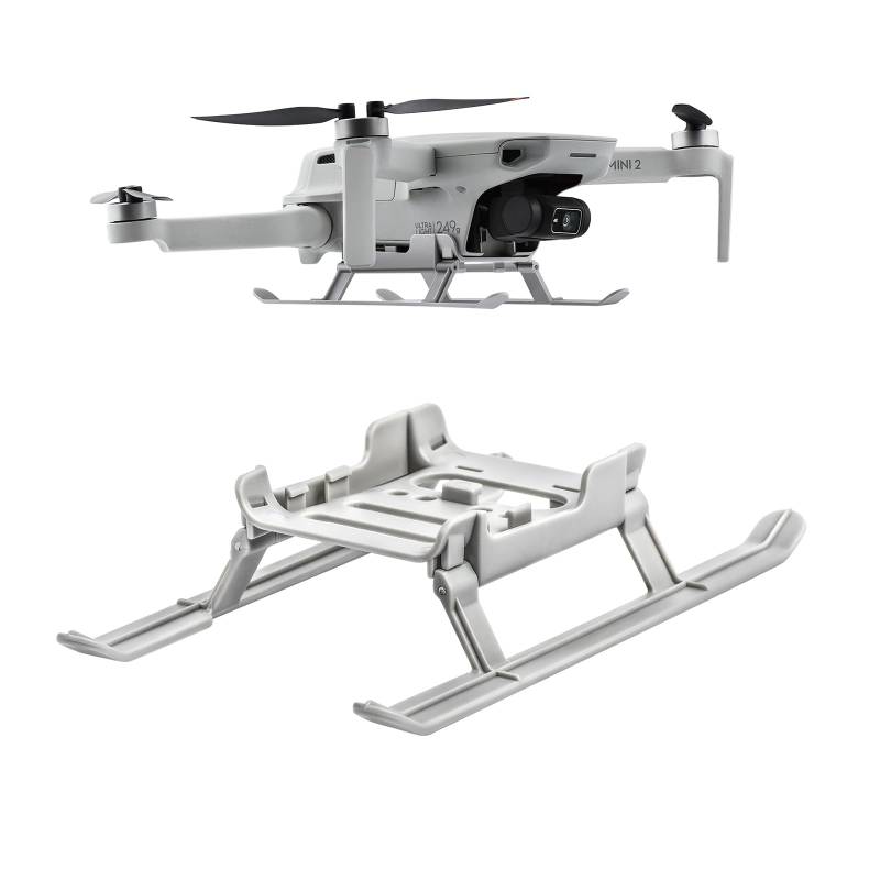 Tosiicop Mini 4K Landefüße Fahrwerk - for DJI Mini 2 SE,Mini 2,Mini SE Dronezubehör Landegestell Erweiterte Schnelle Veröffentlichung Faltbare Landing von Tosiicop