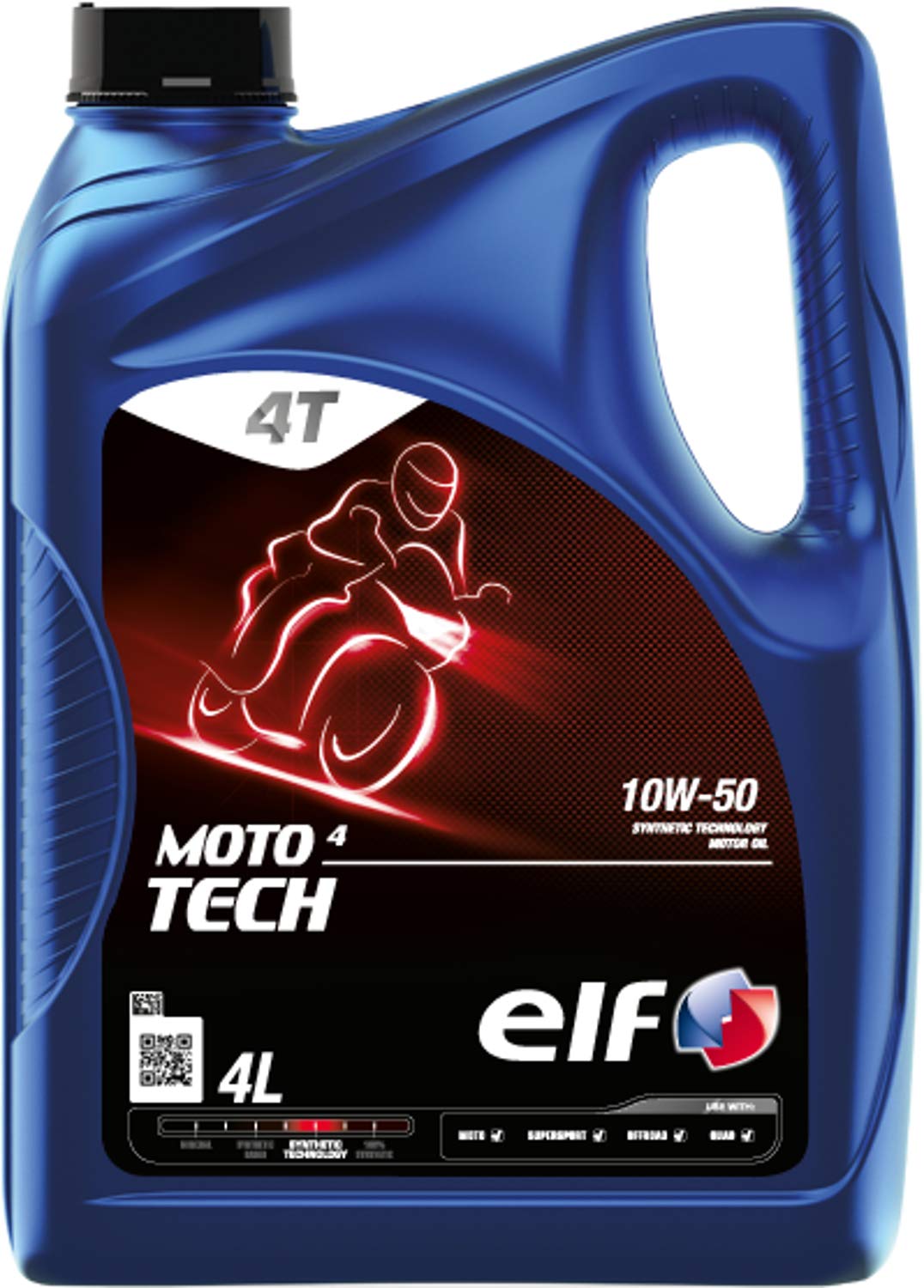 MOTO 4 TECH 10W50 1 Liter von Total