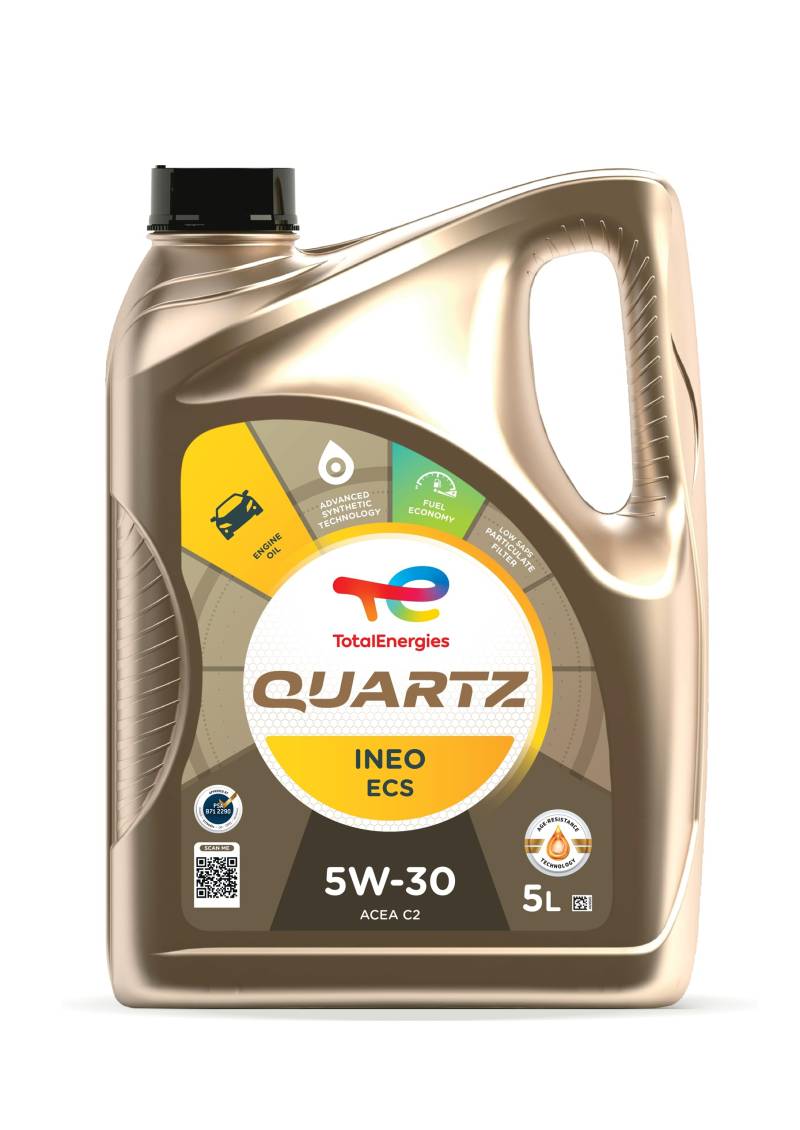 Total Quartz Ineo ECS 5W-30 5 Liter Motoröl von Total