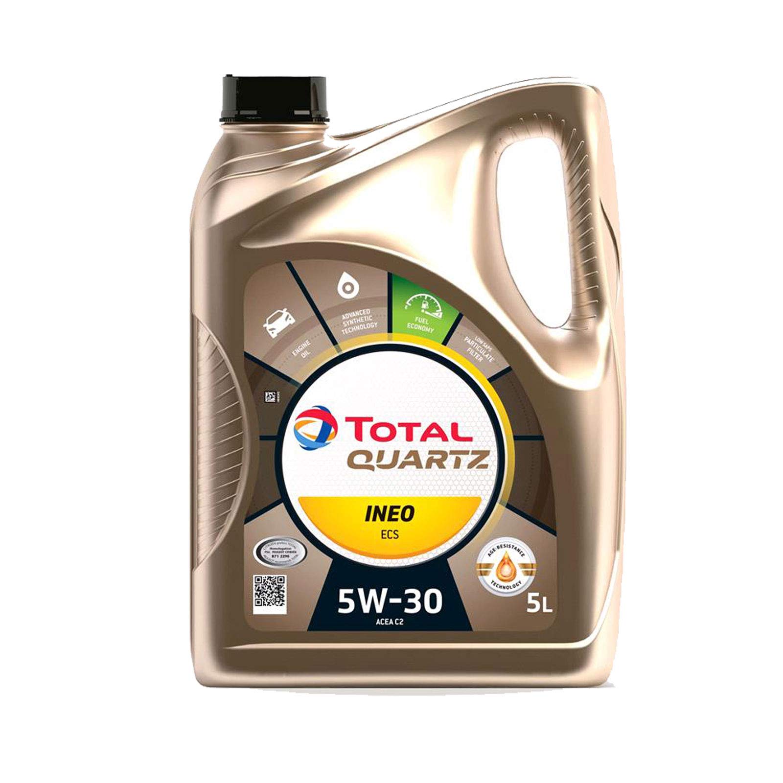 Total Quartz Ineo ECS PSA Group 5W-30 5 Liter von Total