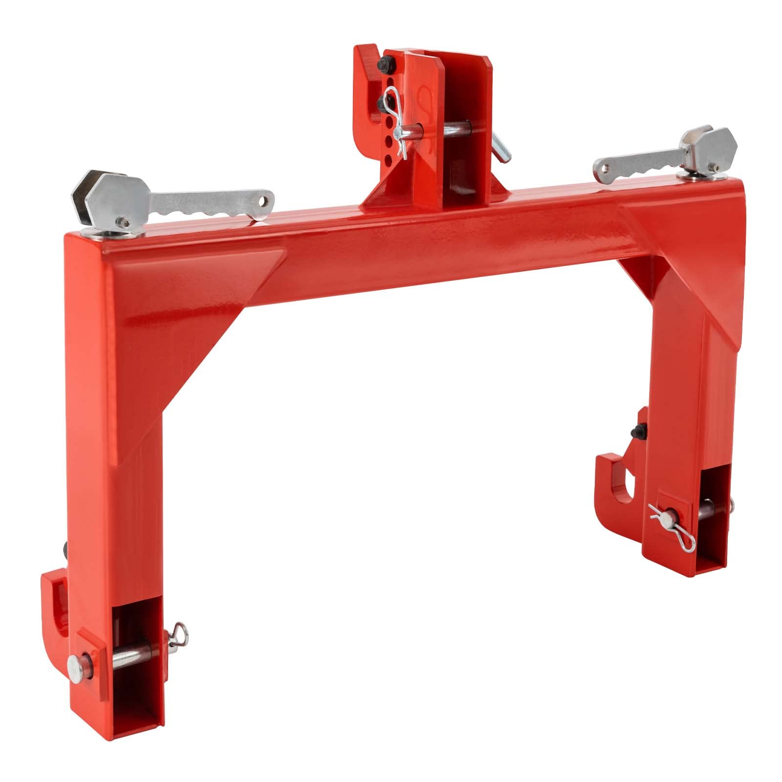 3-Punkt-Schnellkupplung für Traktoren der Kategoie 1 & 2, 1814.4kg/4000lb Traktor Schnellwechsler Adapter passend, Schnellwechsler Adapterbefestigung von TouTToNG