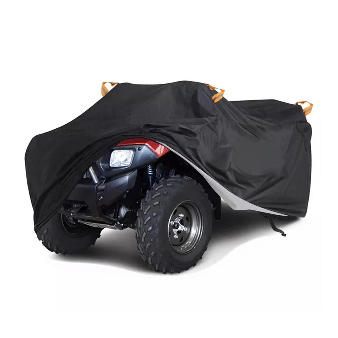 Abdeckplane XL für Polaris Sportsman 400 mit Griffen sw von Tourtecs