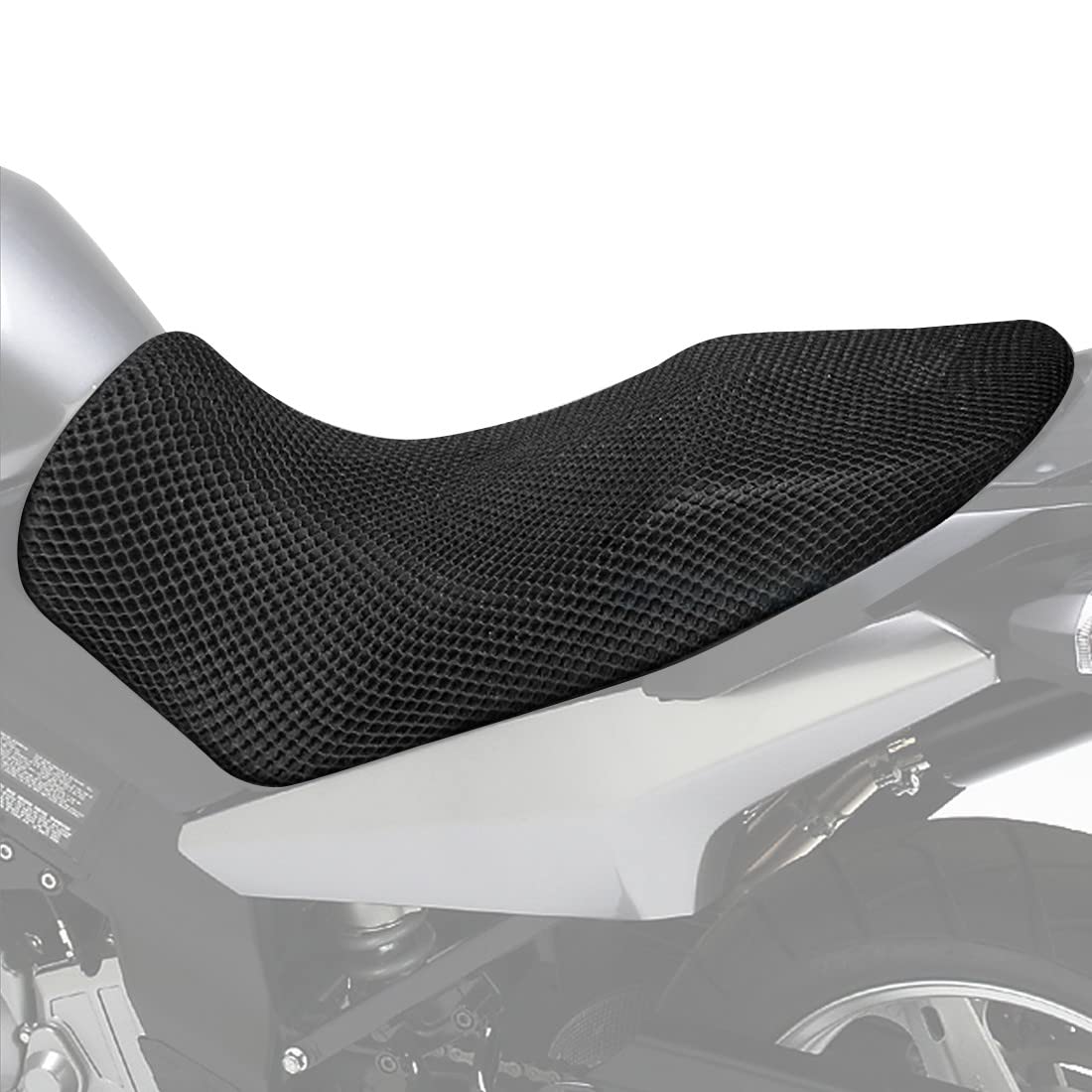 Sitzbezug/Sitzbankbezug für Suzuki V-Strom 650 / XT 17-24 schwarz von Tourtecs