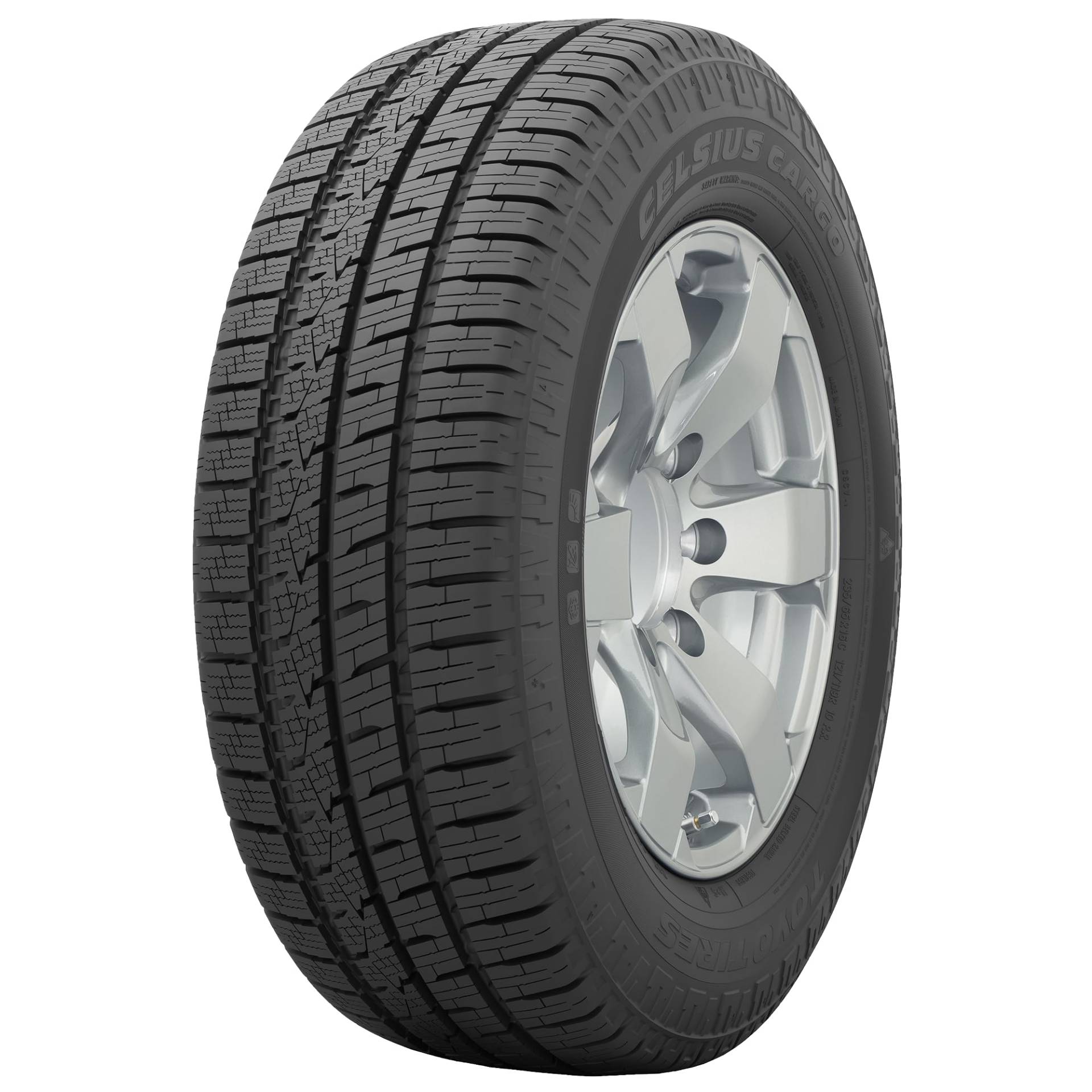 Ganzjahresreifen 225/65 R 16 C TL 112/110T CELSIUS CARGO 8PR BSW M+S 3PMSF von TOYO Allwetter von Toyo