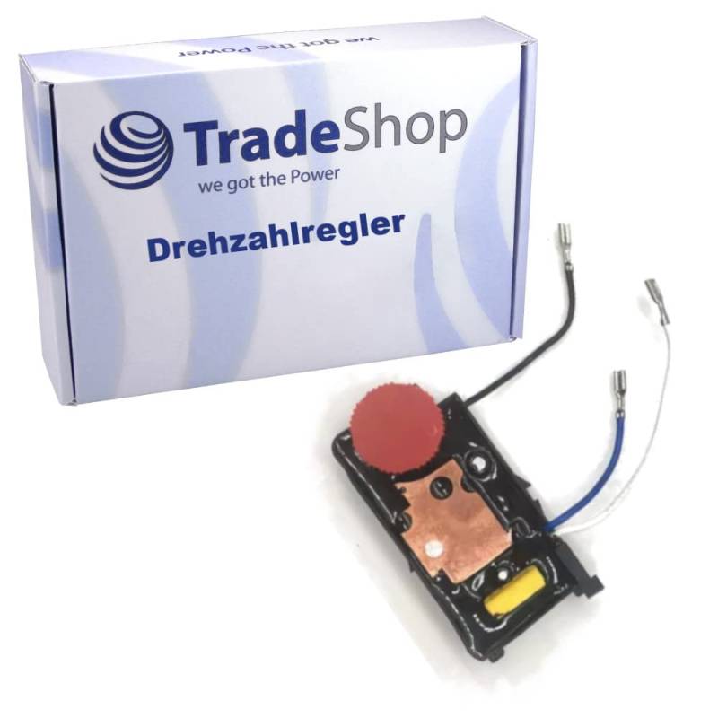 Trade-Shop Ersatz Drehzahlregler/Geschwindigkeitsregler/Regler kompatibel mit Bosch Berner Winkelschleifer, Ersatz für Bosch 1607233292 1607233307 von Trade-Shop