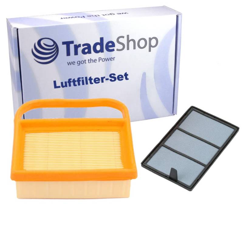 Trade-Shop Ersatz Luftfilter mit Zusatzfilter Innenfilter für Stihl TS410 TS420 Benzin-Trennschleifer ersetzt 4238-140-4402 4238-140-4403 4238-140-4404 von Trade-Shop