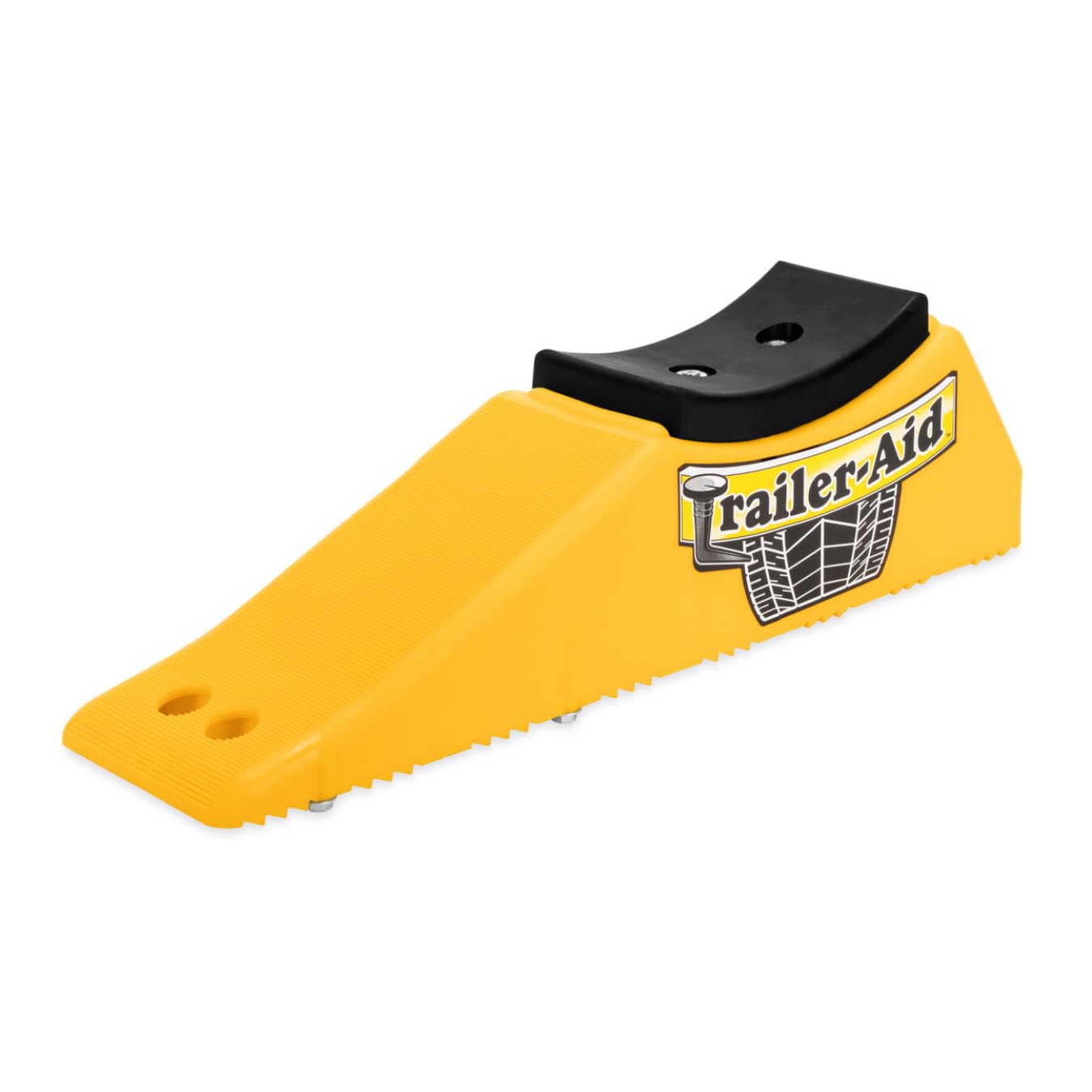 Camco Trailer Aid Plus 21002 Tandem-Reifenwechselrampe, 14 cm (5,5 Zoll), Gelb von Camco