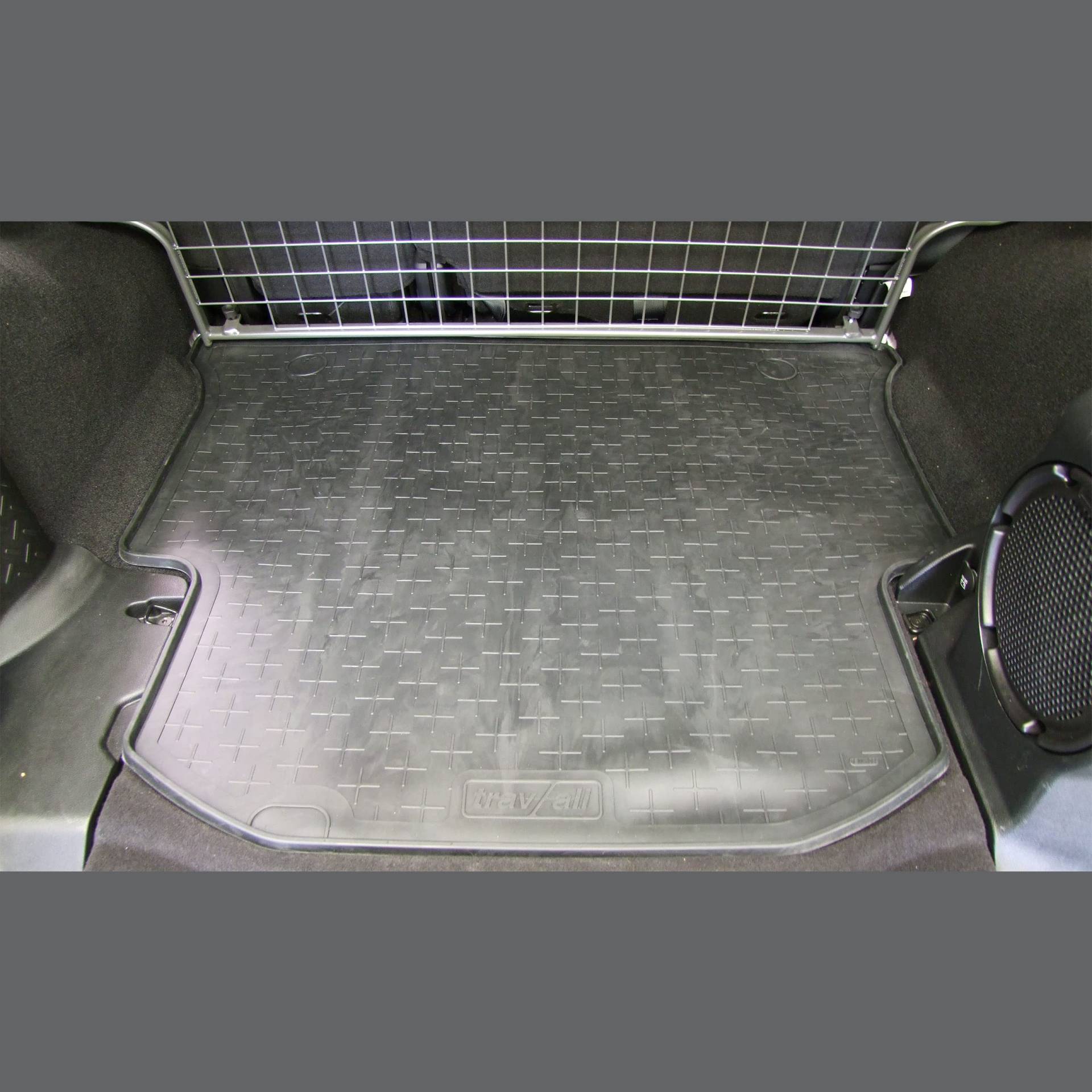 Travall CargoMat Liner Kofferraumwanne Kompatibel Mit Jeep Wrangler Unlimited 4 Türer (2010-2018) TBM1089 - Maßgeschneiderte Gepäckraumeinlage mit Anti-Rutsch-Beschichtung von Travall