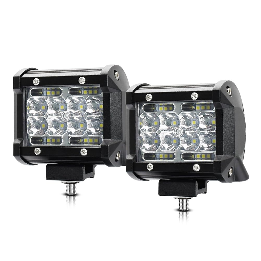 Travelfreely Barre Lumineuse LED, Modules de Lumière LED 4 Pouces 60 W 6000 LED Feux de Travail Pour Camion Spots LED Modules Pour Bateau Pick-Up ATV UTV RV von Travelfreely