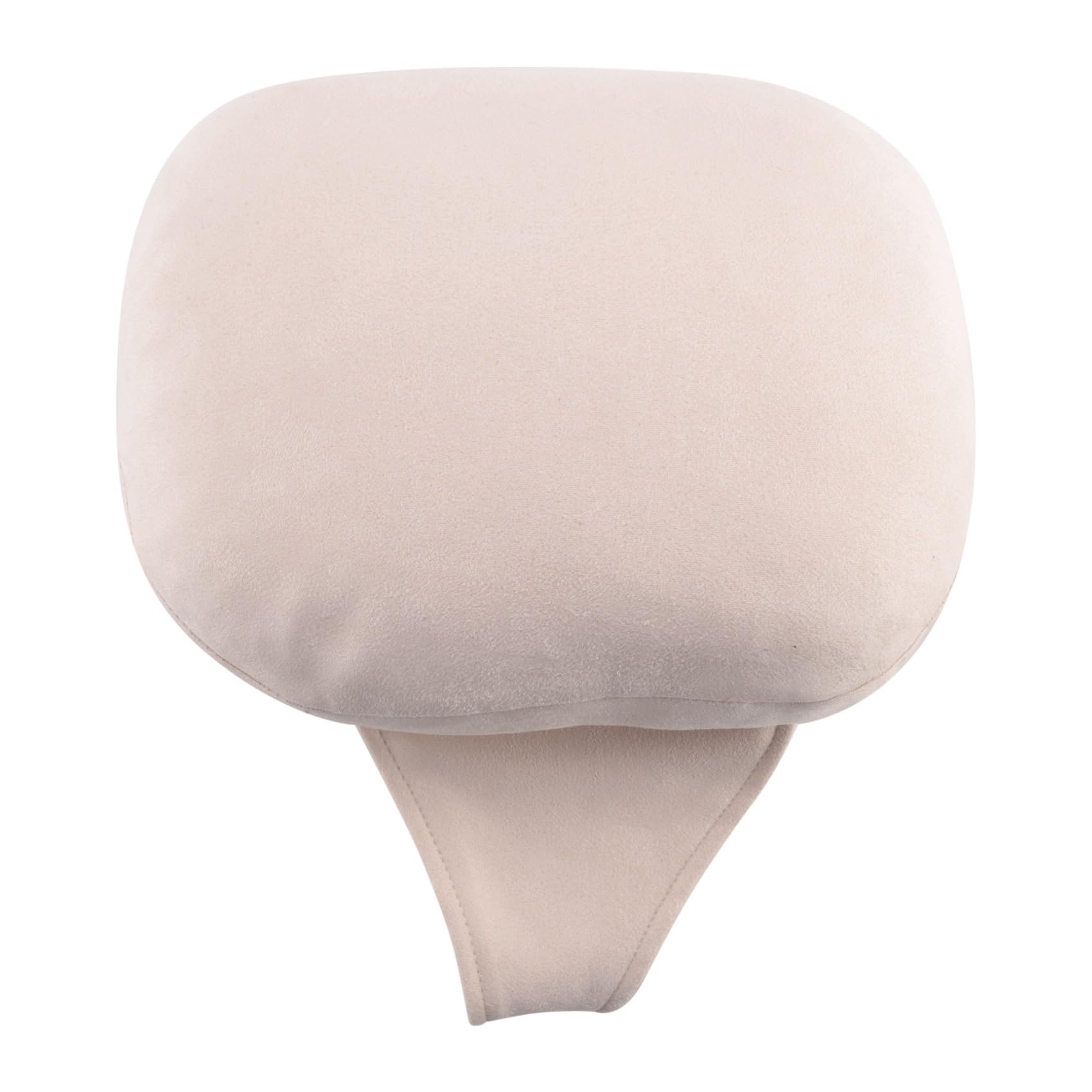 Travelfreely Housse D'Appui-TêTe de Coussin de SièGe de Cou D'Appui-TêTe Ultra Doux Universel de Voiture Pour - Beige von Travelfreely