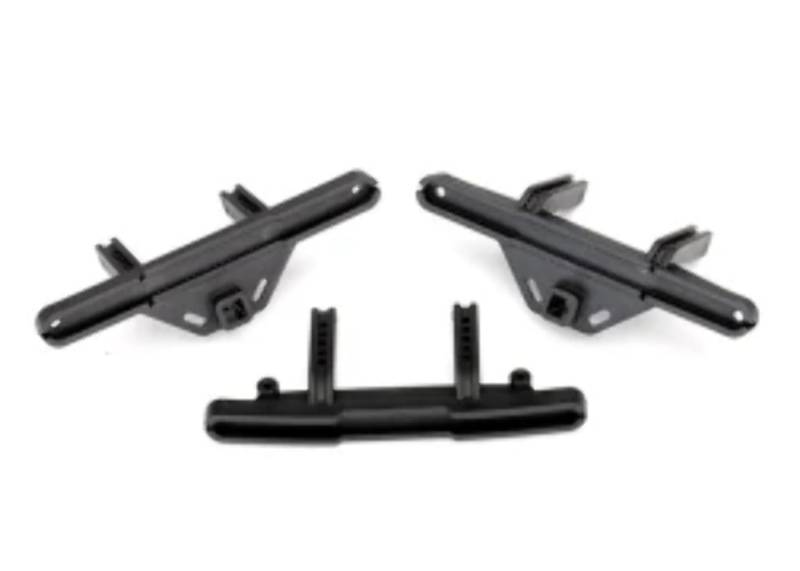 TRAXXAS 8067X Bumper-Halter, Schwarz, Fahrzeug-Stoßfänger, Bumper, Fahrzeugbumper, hinten von TRAXXAS