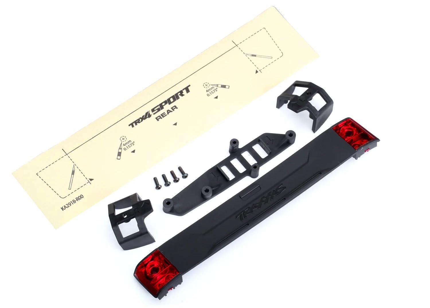 Traxxas Tailgate Panel, Tail-Licht-Linse (2) l/r von TRAXXAS