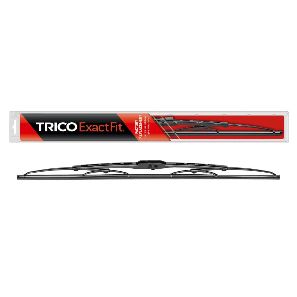 Trico Exact Fit Herkömmliches Wischerblatt 22"/550 mm, Vorinstallierte Anschlüsse, Kein Werkzeug Zum Anbringen Erforderlich von Trico