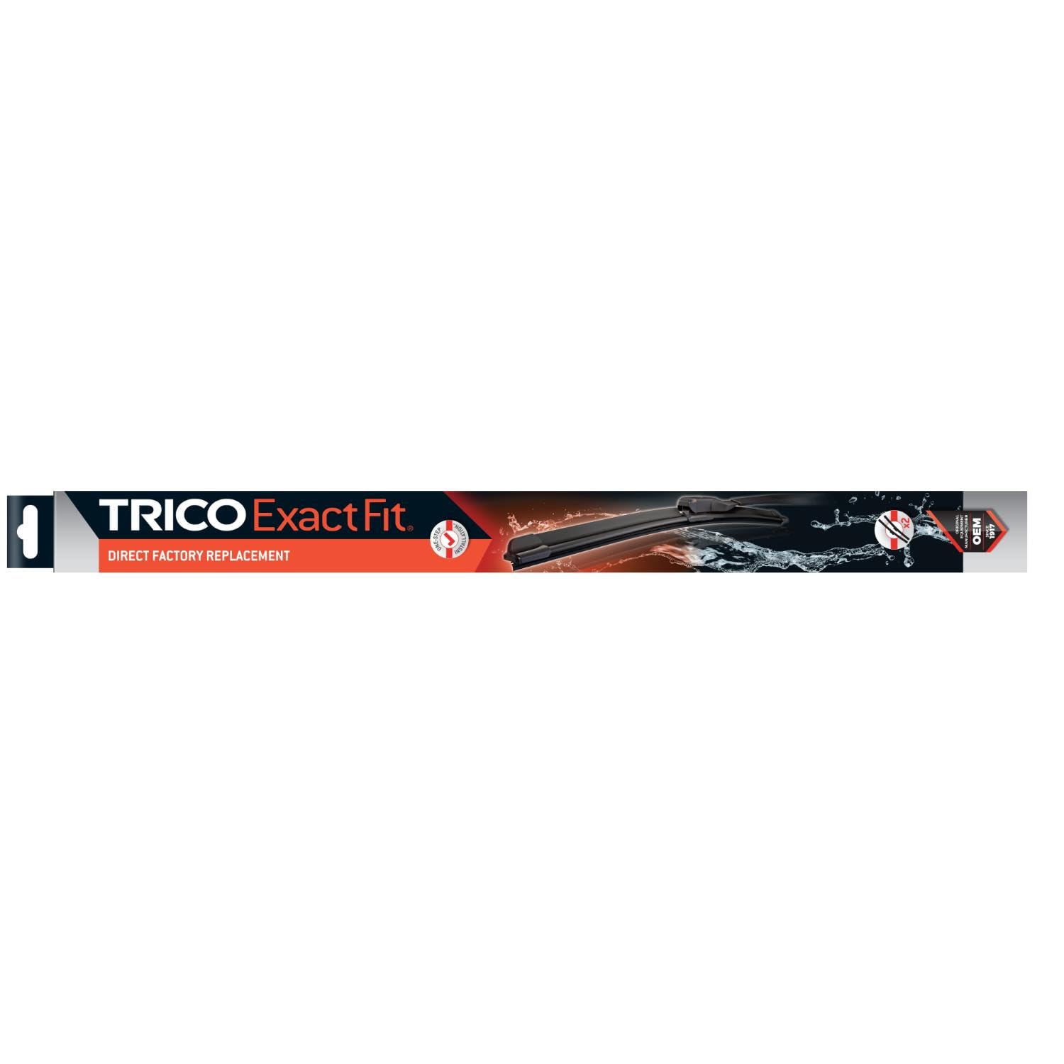 Trico Scheibenwischer Exact Fit - Länge: 680 + 630mm | Set für Frontscheibe | für Opel Astra J Saloon/Estate Van/Hatchback Van/Sports Tourer/GTC(P10) von Trico