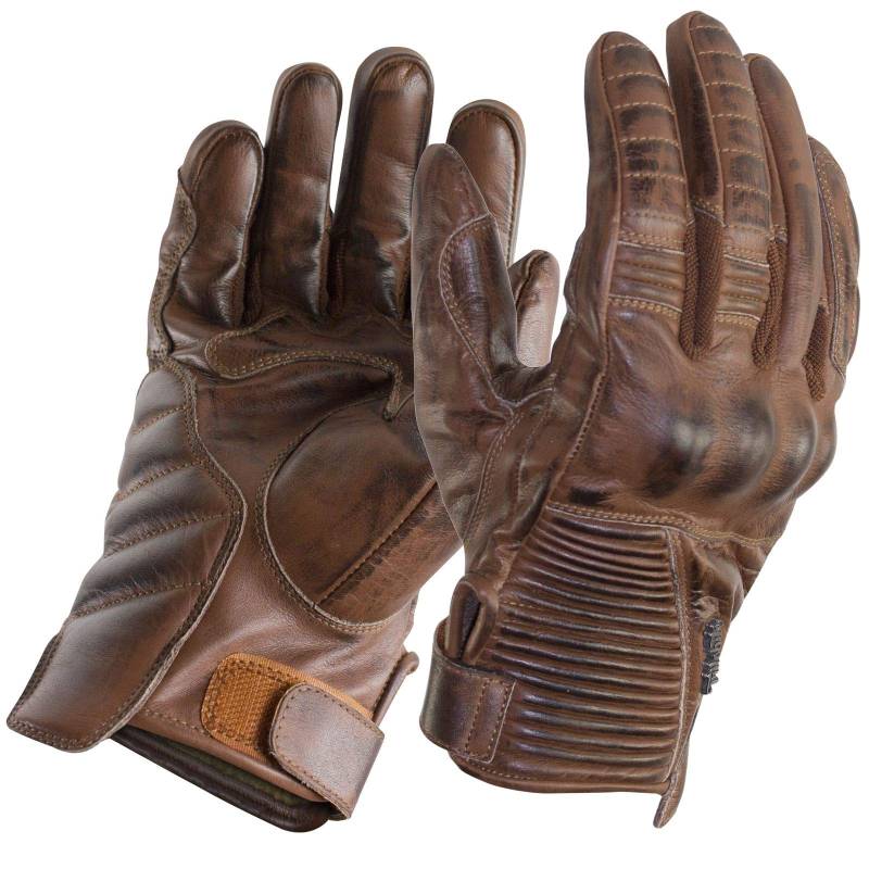 Trilobite Café Motorradhandschuhe, braun, 3XL von Trilobite