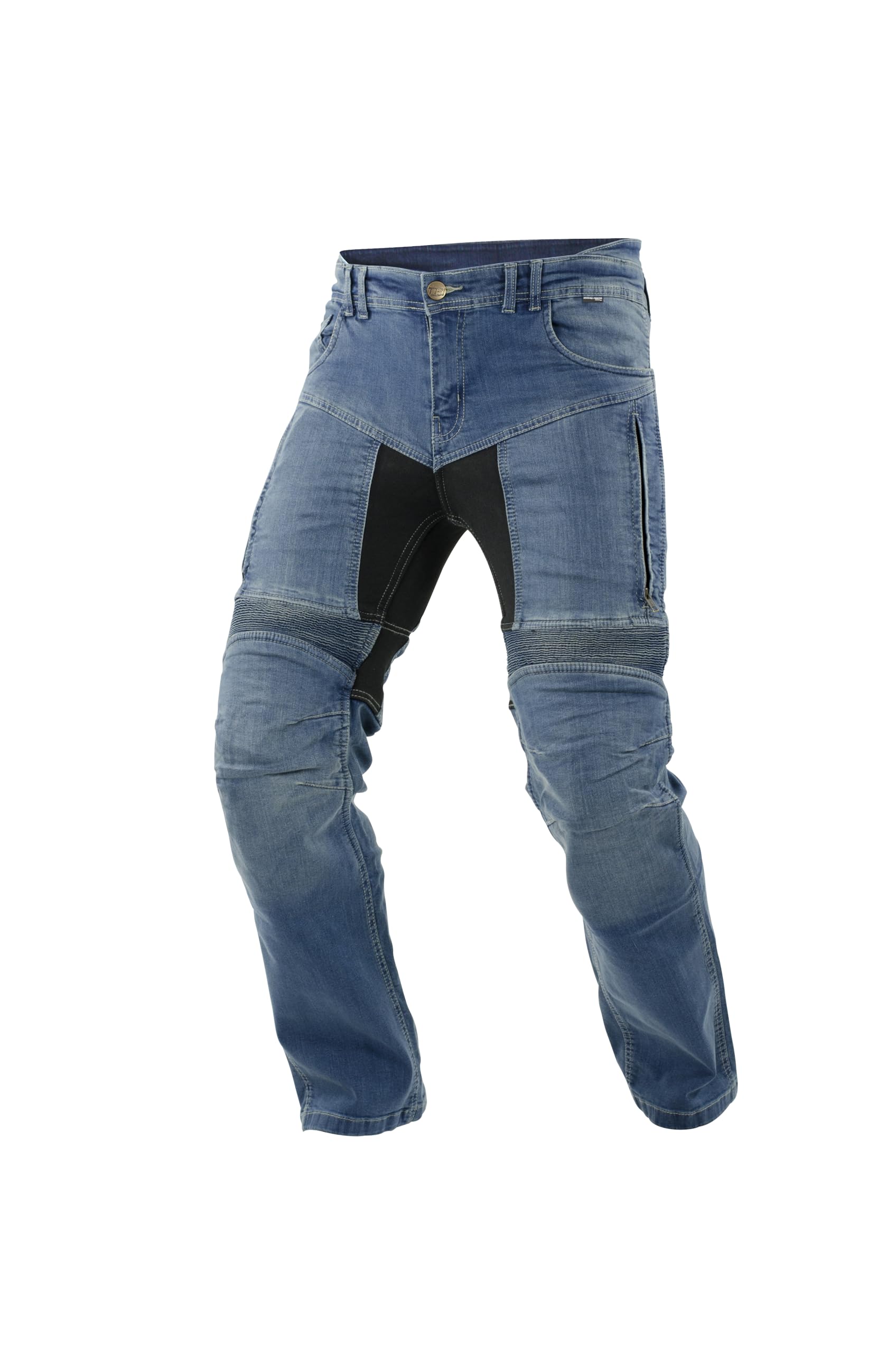 Trilobite Herren Motorradjeans Parado, Blau, L34, 30/46, 3066114 von Trilobite