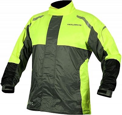 Trilobite Raintec, Regenjacke - Grau/Neon-Gelb - 3XL von Trilobite