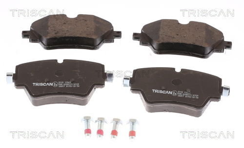 Bremsbelagsatz, Scheibenbremse Vorderachse Triscan 8110 11065 von Triscan