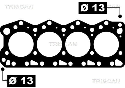 Dichtung, Zylinderkopf Triscan 501-2502 von Triscan