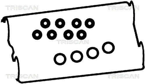 Dichtungssatz, Zylinderkopfhaube Triscan 515-3042 von Triscan