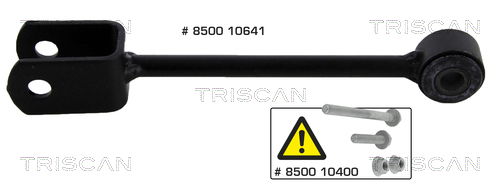 Stange/Strebe, Stabilisator Hinterachse Triscan 8500 10641 von Triscan