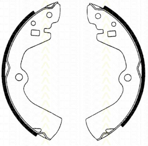 Triscan 810010464 Bremsbackensatz von Triscan