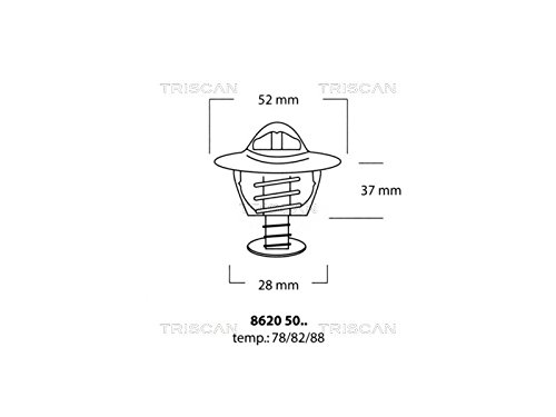 Triscan 86205082 Thermostat von Triscan