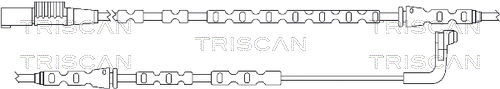 Warnkontakt, Bremsbelagverschleiß Vorderachse Triscan 8115 11045 von Triscan