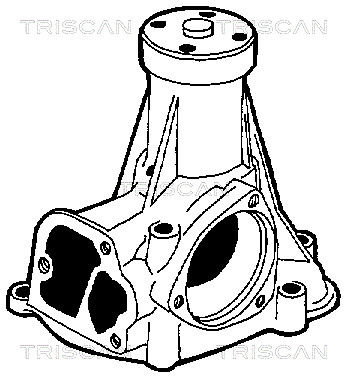 Wasserpumpe, Motorkühlung Triscan 8600 23003 von Triscan